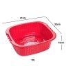 Bacia Plstica Retangular 10l 41X32X15cm