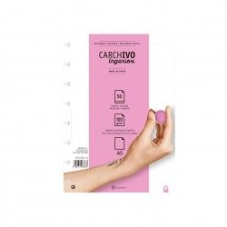 Recarga para Caderno Ingeniox A5 Liso 50F 100gr