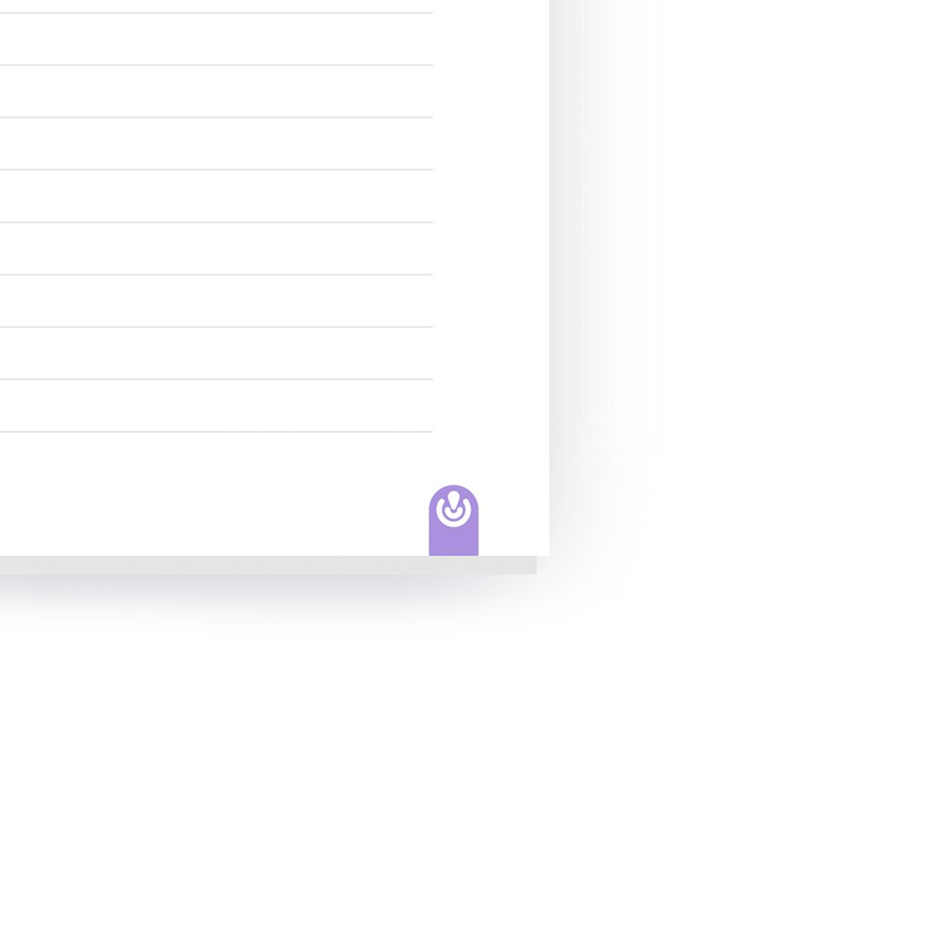 Recarga para Caderno Ingeniox A4 Pautado 50F 100gr