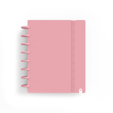 Caderno Ingeniox Pautado A5 Pastel 80F 100gr