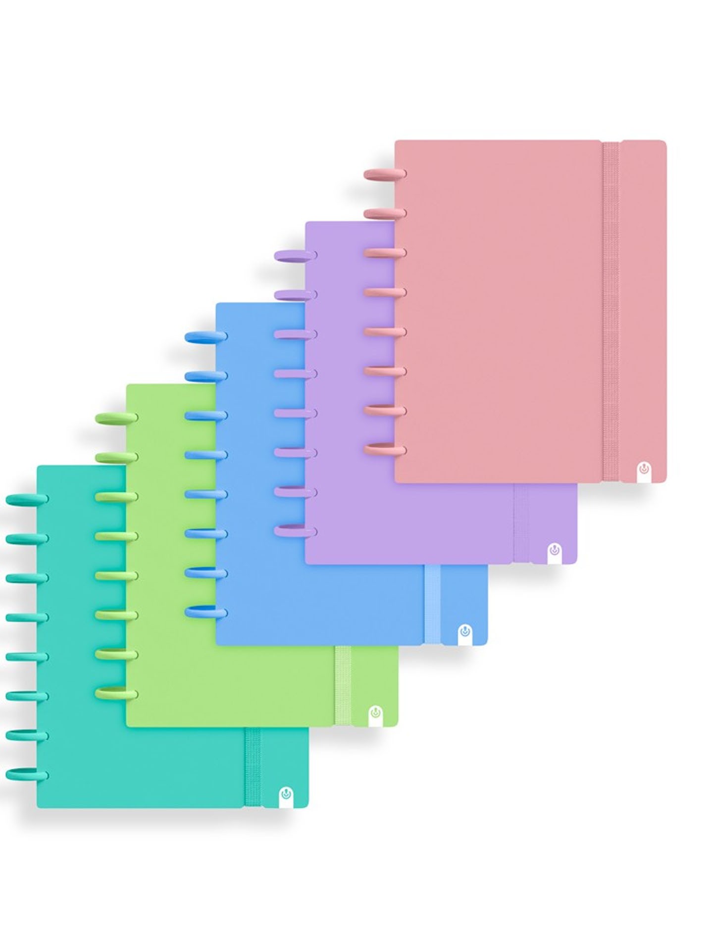 Caderno Ingeniox Pautado A5 Pastel 80F 100gr
