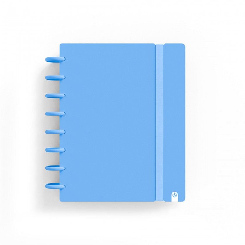 Caderno Ingeniox Pautado A5 Pastel 80F 100gr