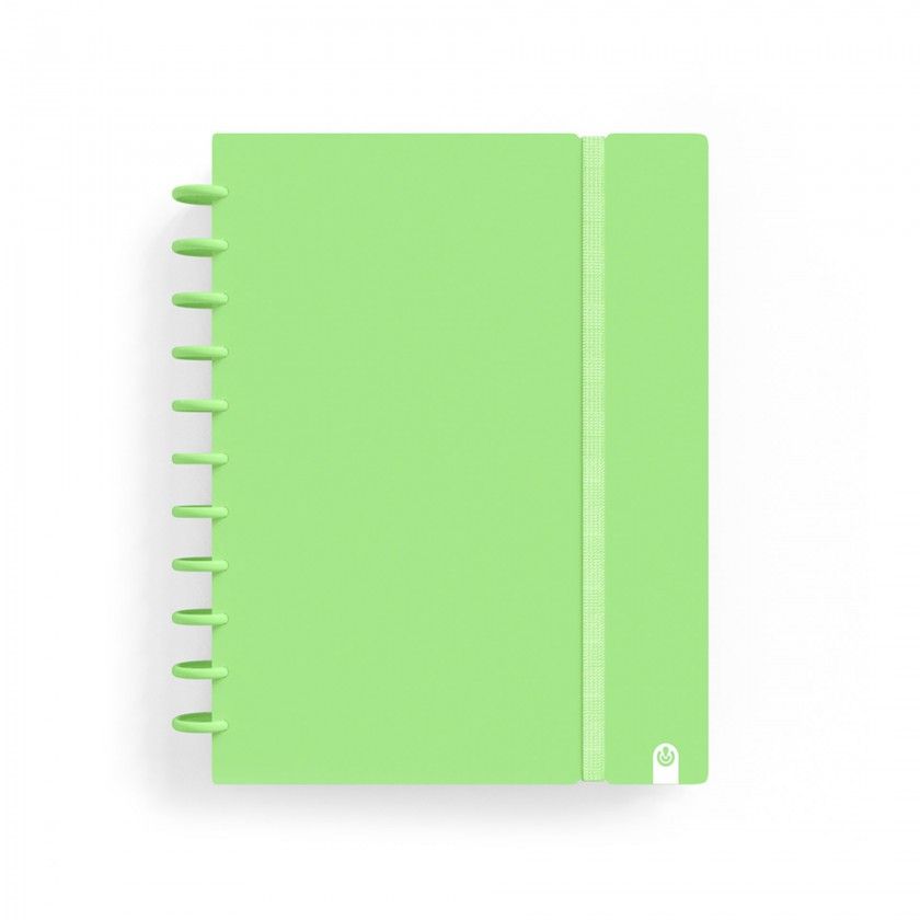 Caderno Ingeniox Pautado A4 Pastel 80F 100gr