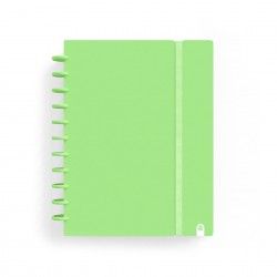 Caderno Ingeniox Pautado A4 Pastel 80F 100gr