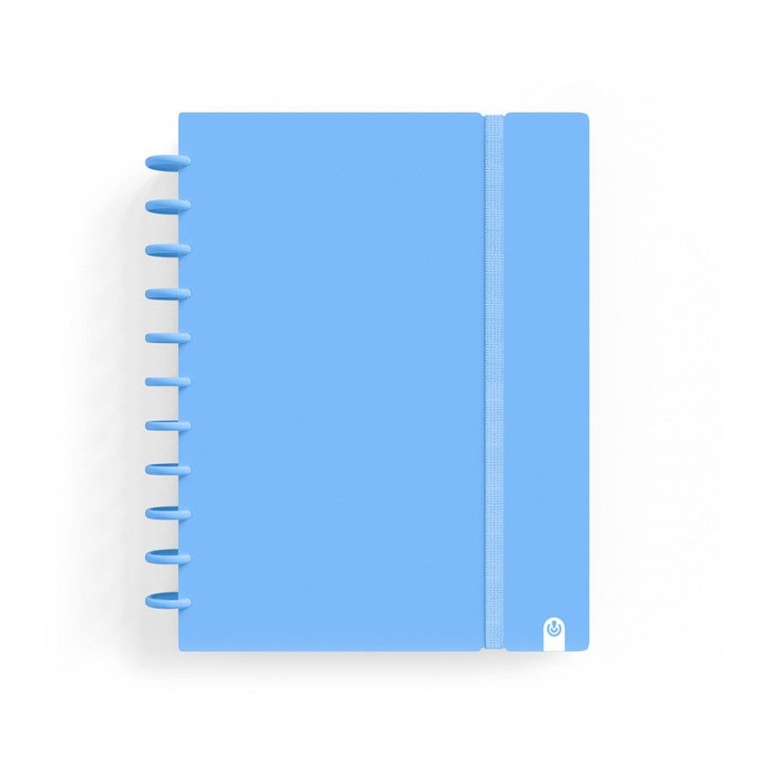 Caderno Ingeniox Pautado A4 Pastel 80F 100gr