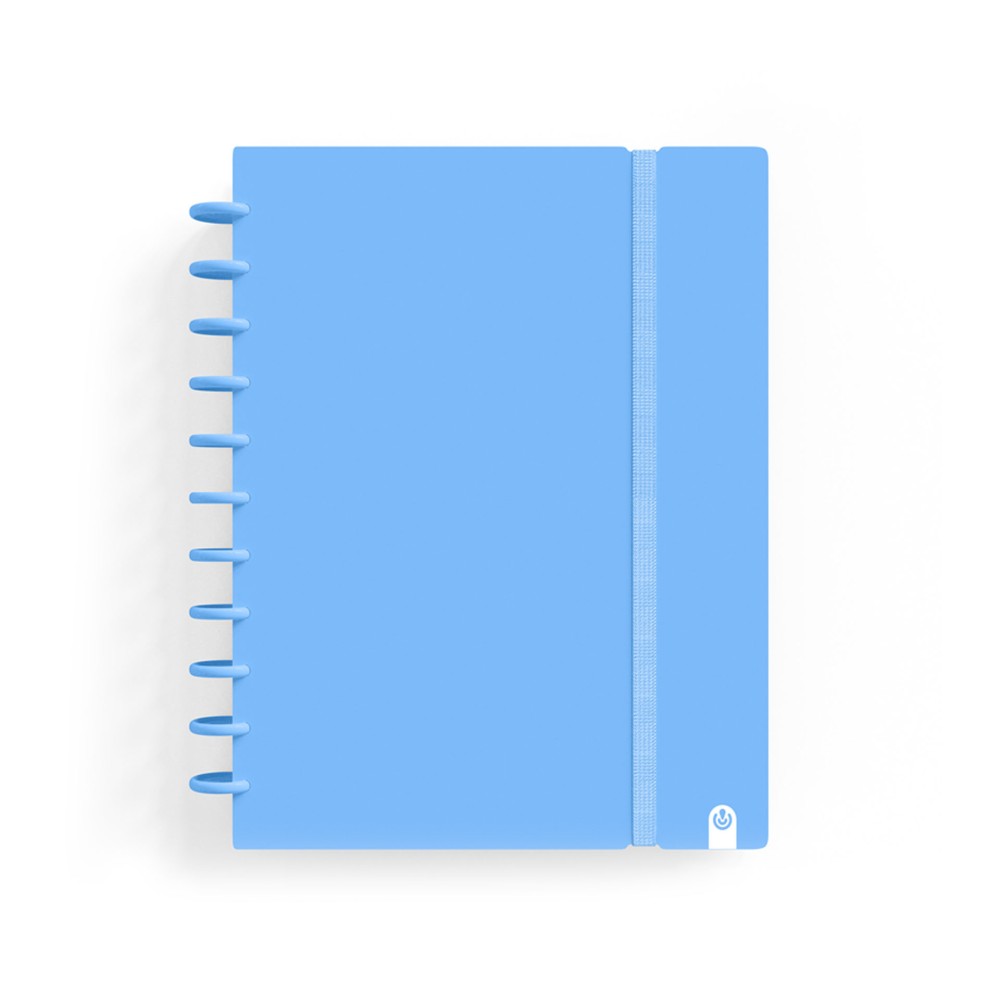 Caderno Ingeniox Pautado A4 Pastel 80F 100gr