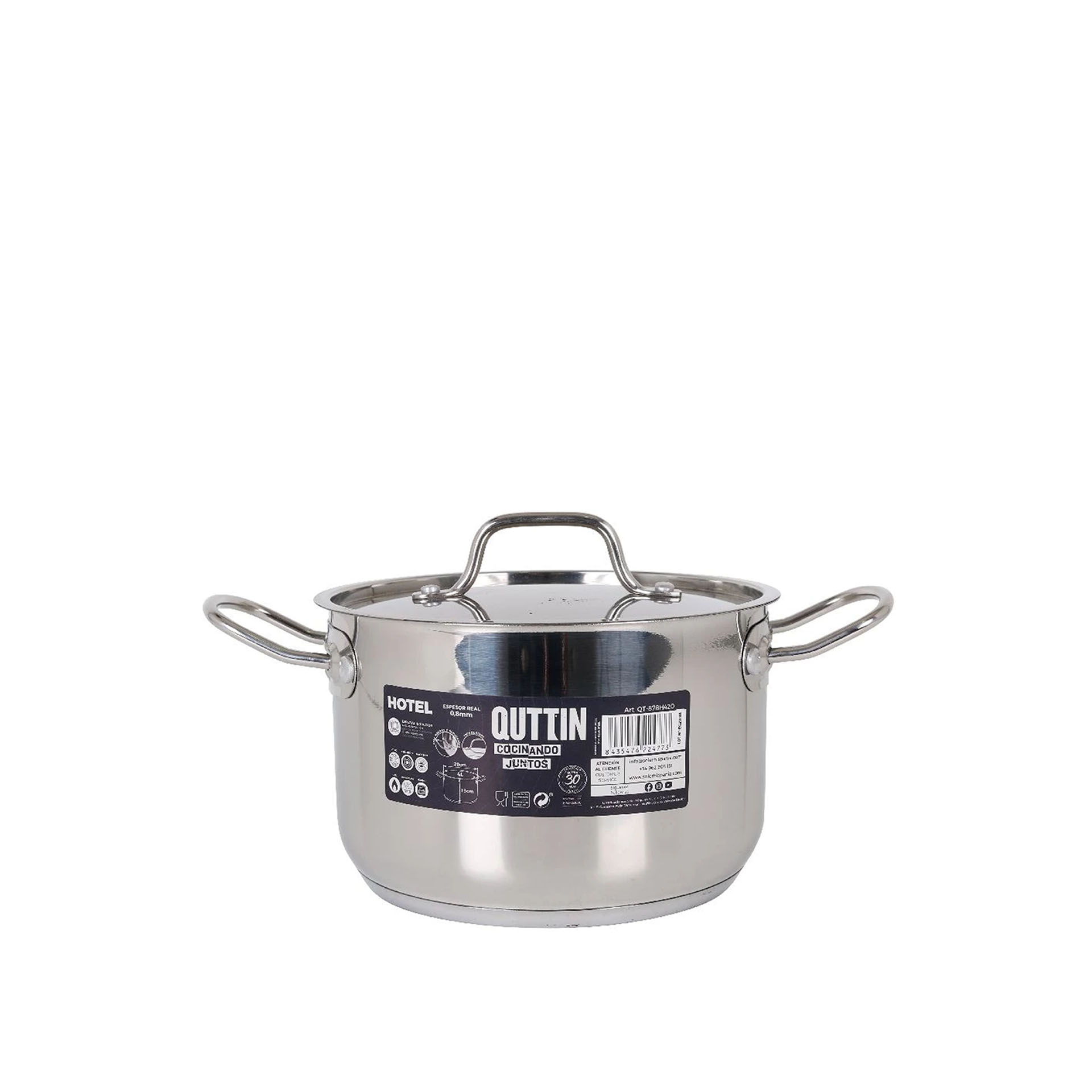 Panela Inox Quttin com Asas