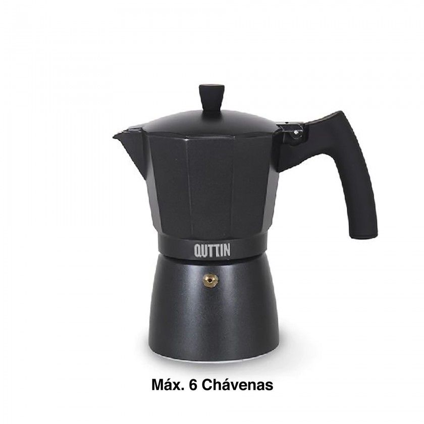 Cafeteira Italiana Indução Preta Cafeteira Italiana Indução Preta