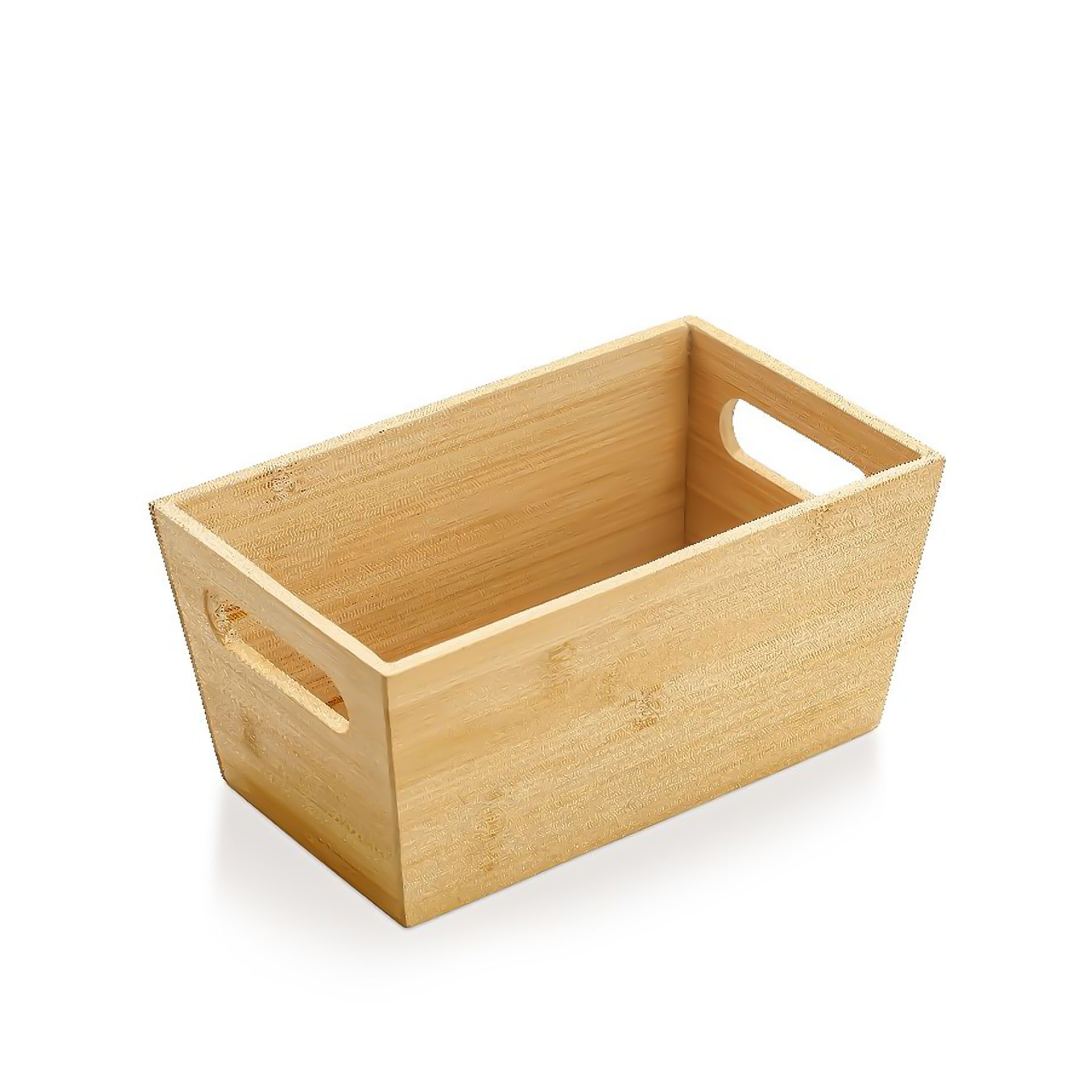 Cesto Arrumação Bambu 25X15X12cm