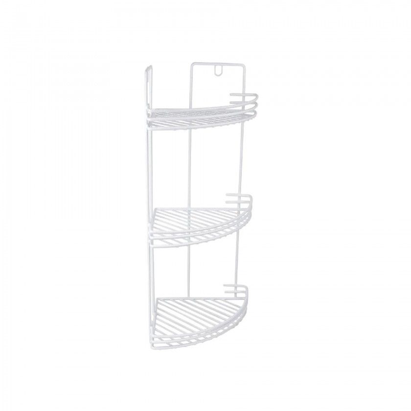 Estante Organizadora Canto 3 Prateleiras 49X19.5X27cm