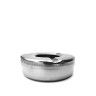 Cinzeiro Inox Redondo Cinzento 11X3cm