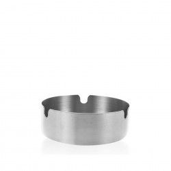 Cinzeiro Inox Redondo Cinzento