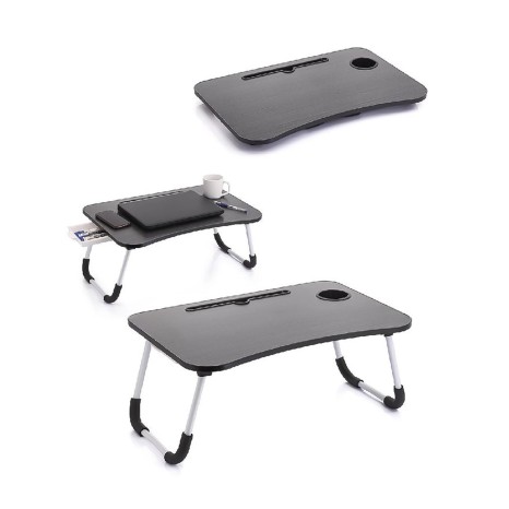 Mesa Apoio Dobr�vel Madeira / Metal 60X40X26cm - Image product