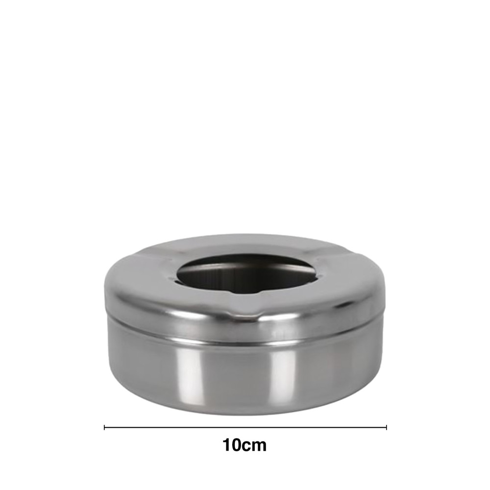Cinzeiro de Água Inox Redondo 10cm