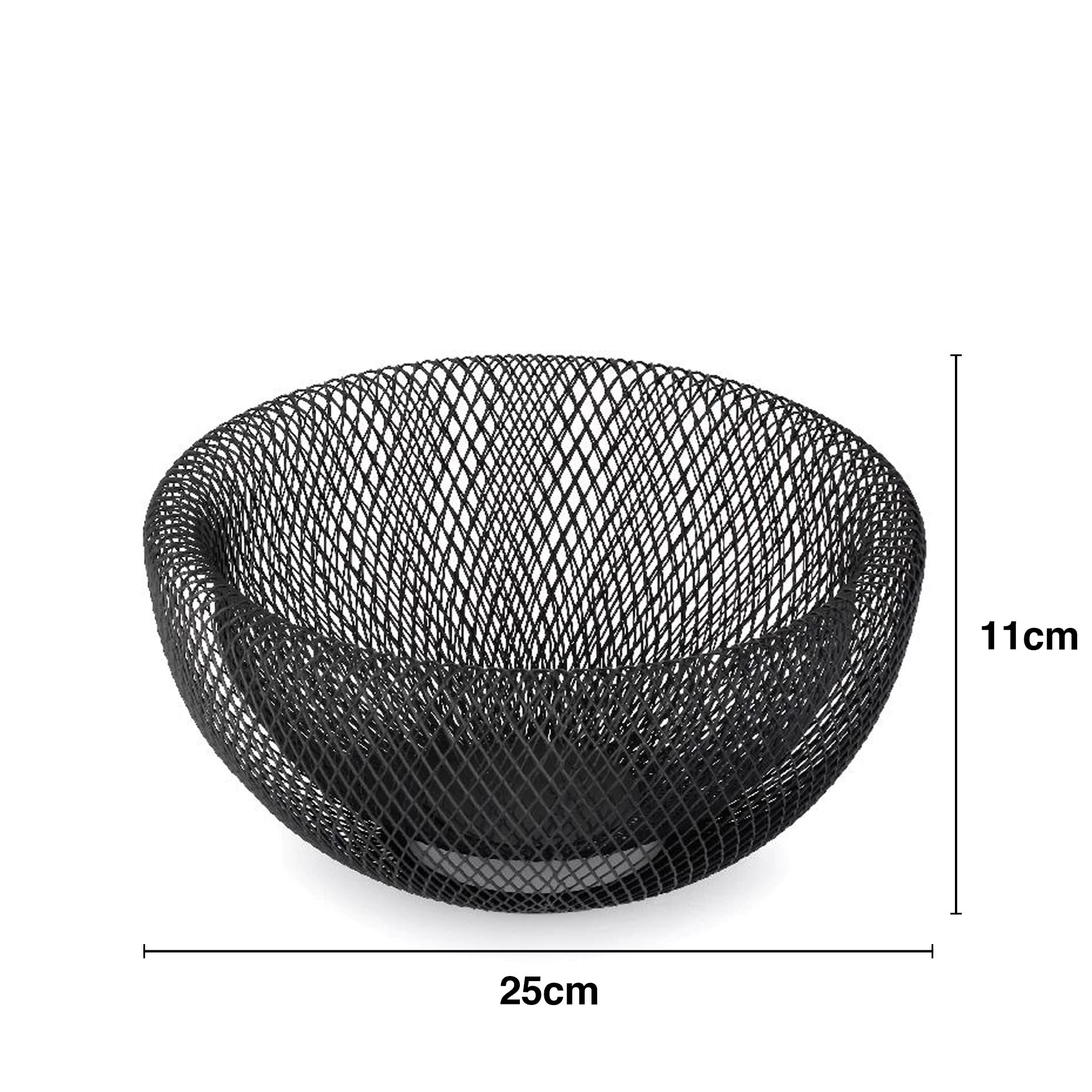 Fruteira Metal Redondo Cor Sortida 25X11cm