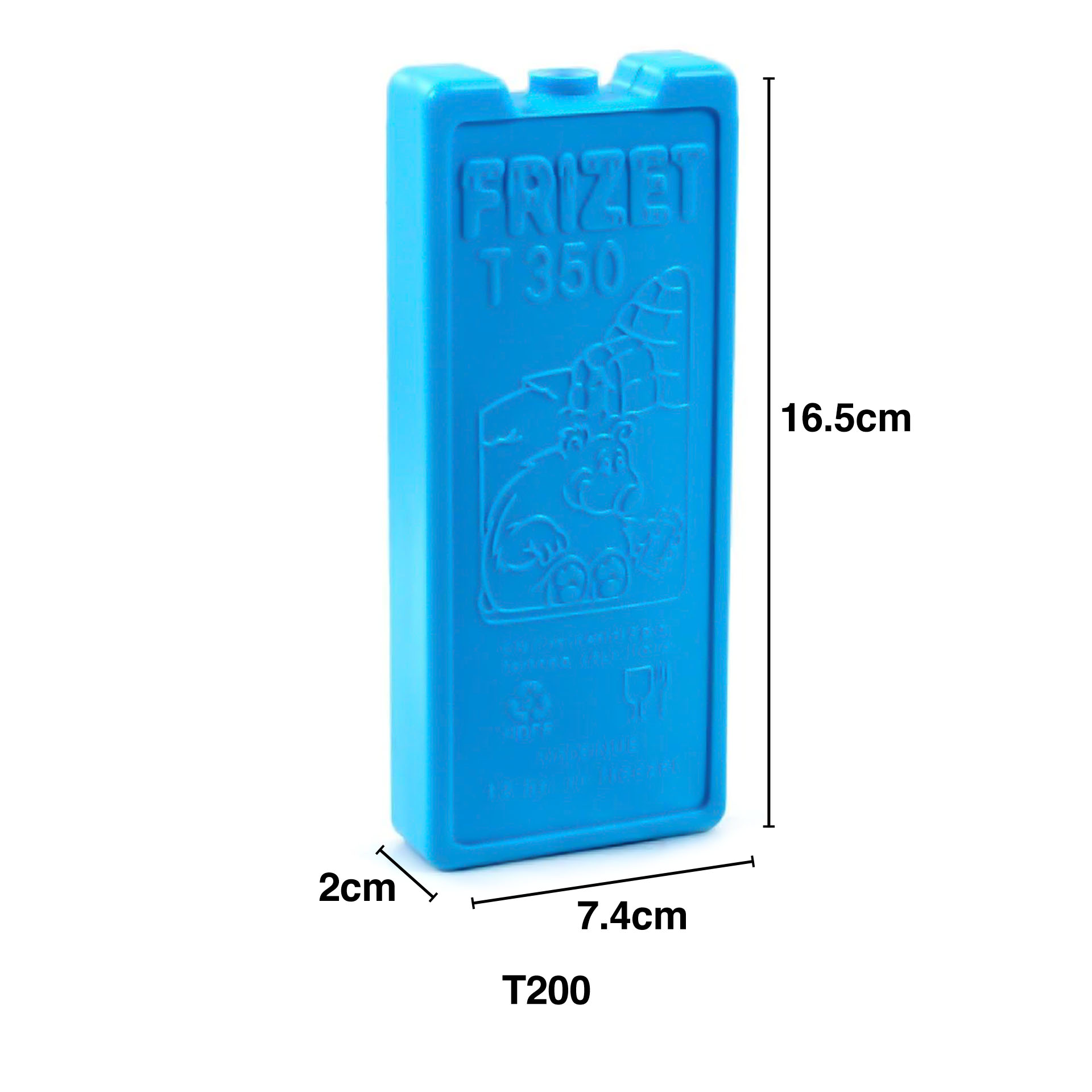 Acumulador Gelo Frizet Azul