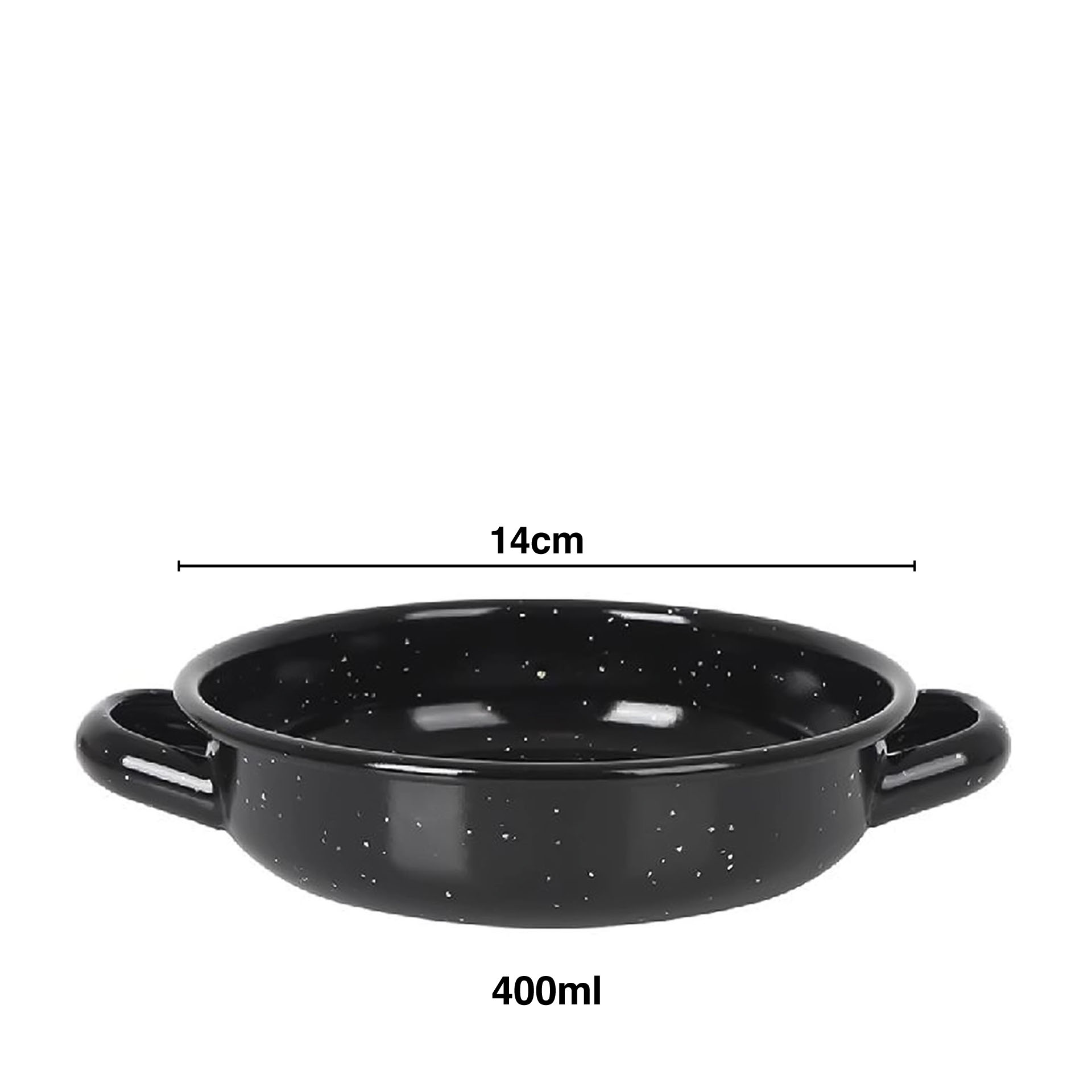 Caçarola Esmalte sem Tampa com Asas