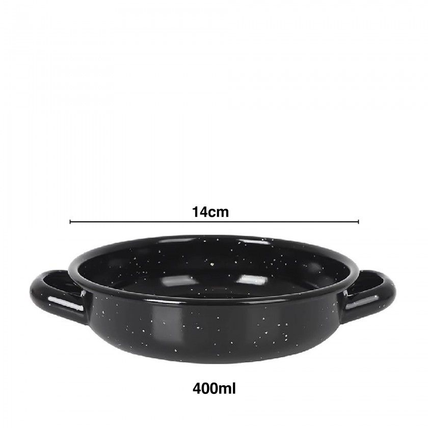 Caçarola Esmalte sem Tampa com Asas Caçarola Esmalte sem Tampa com Asas