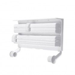 Dispensador Plstico Triplo Rolos Cozinha 37X8.5X25cm