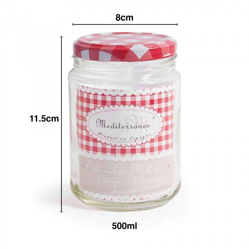 Frasco Hermético com Tampa Rosca Xadrez Frasco Hermético com Tampa Rosca Xadrez