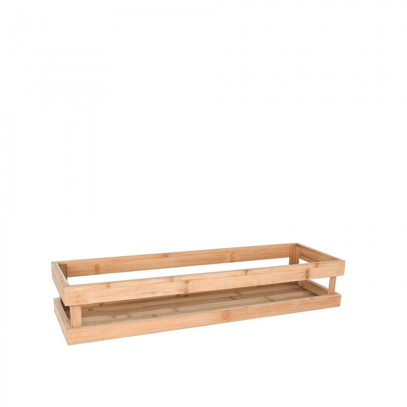 Bandeja Bambu Wood Gn Bege