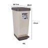 Balde Lixo Plástico 45L 29X38.7X61cm Balde Lixo Plástico 45L 29X38.7X61cm