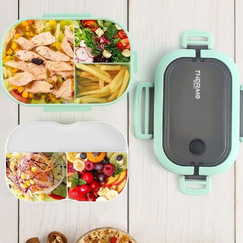 Caixa Hermtica 6 Divises 1200ml 21X14.6X8.6cm