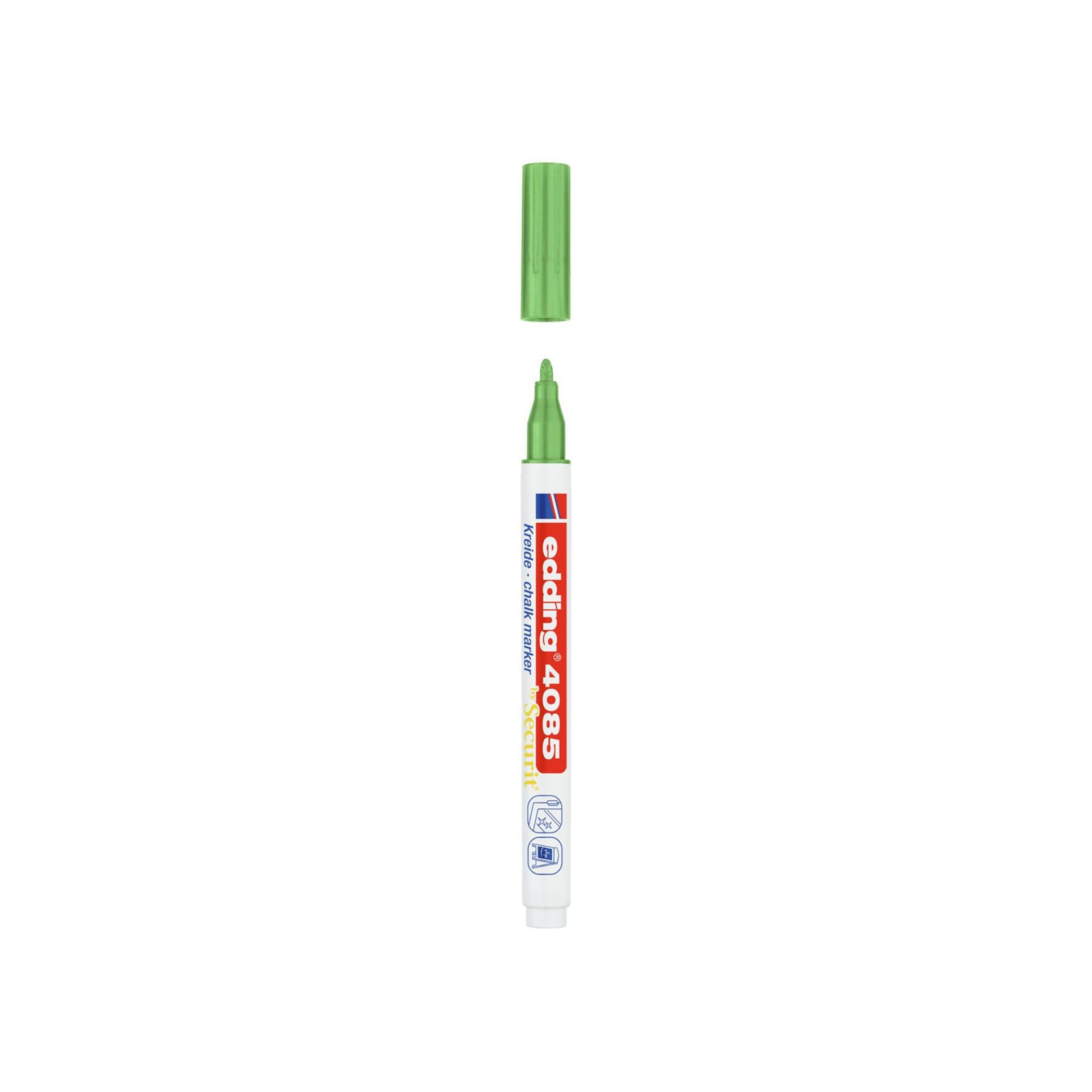 Marcador Giz Edding 4085 Metálica