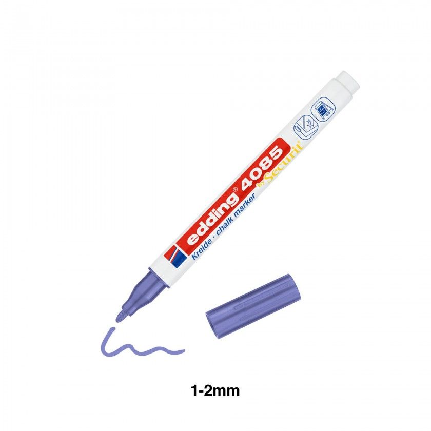 Marcador Giz Edding 4085 Metálica Marcador Giz Edding 4085 Metálica