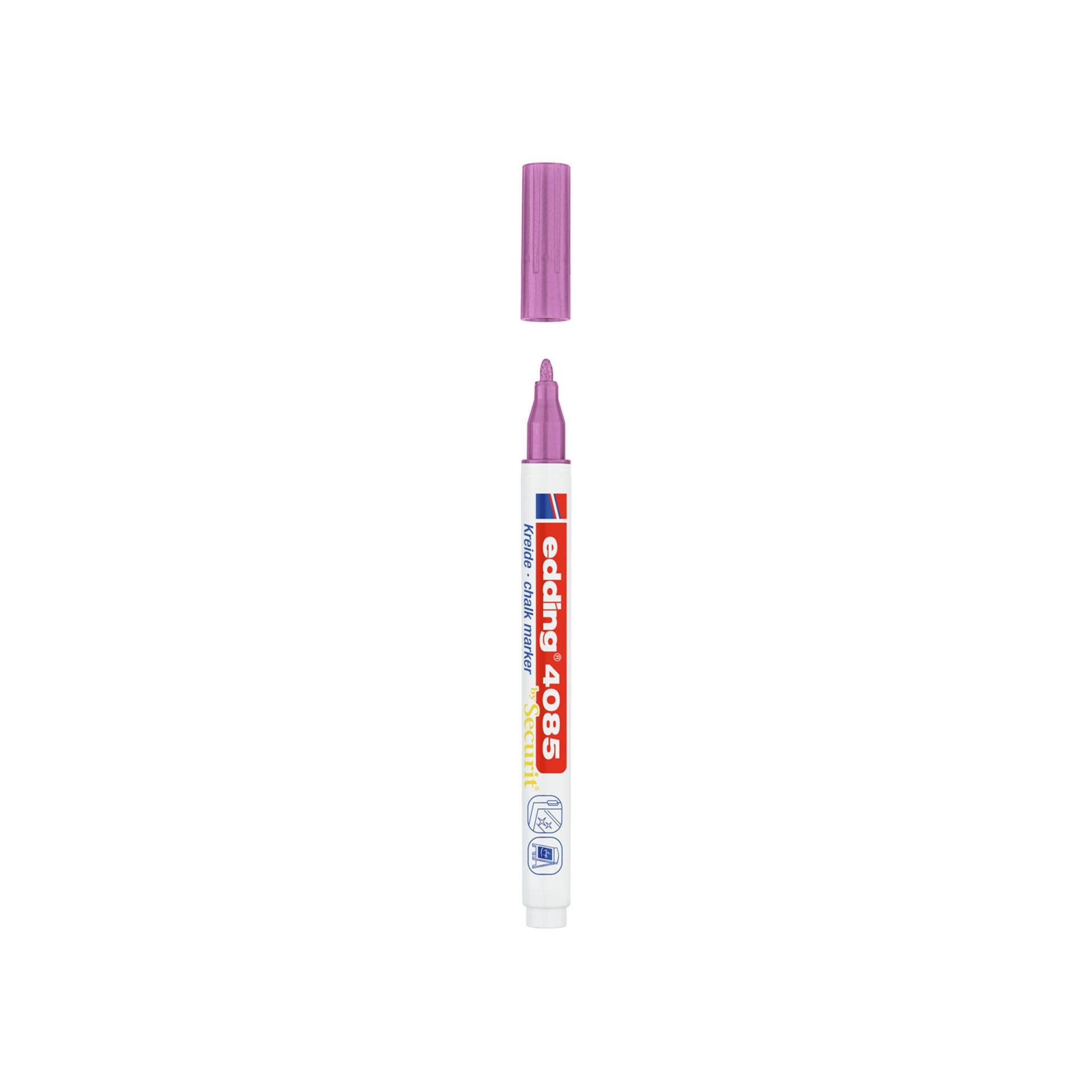Marcador Giz Edding 4085 Metálica