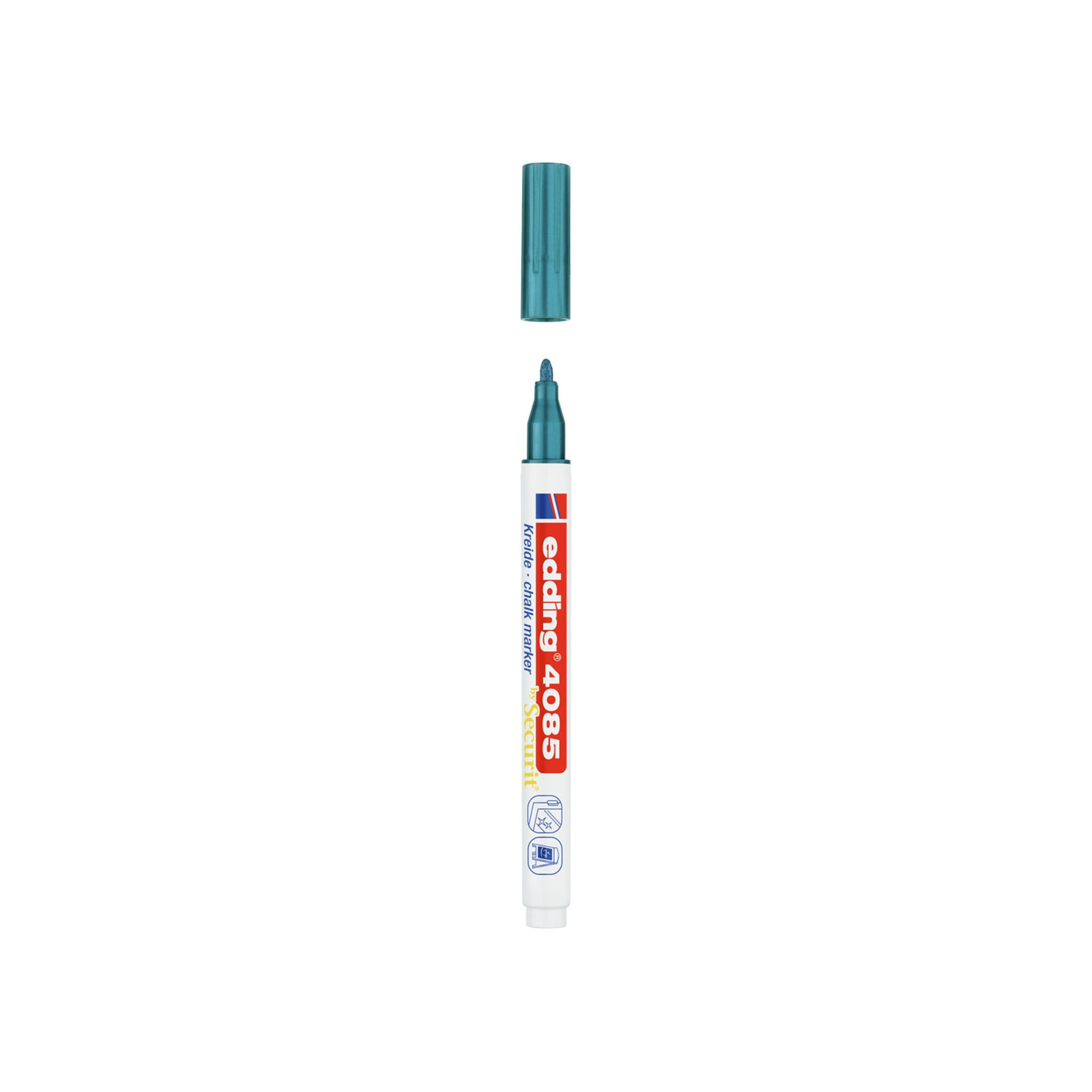 Marcador Giz Edding 4085 Metálica
