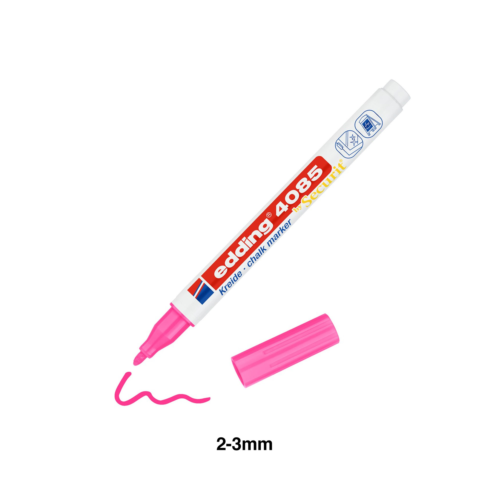 Marcador Giz Edding 4085 Flou