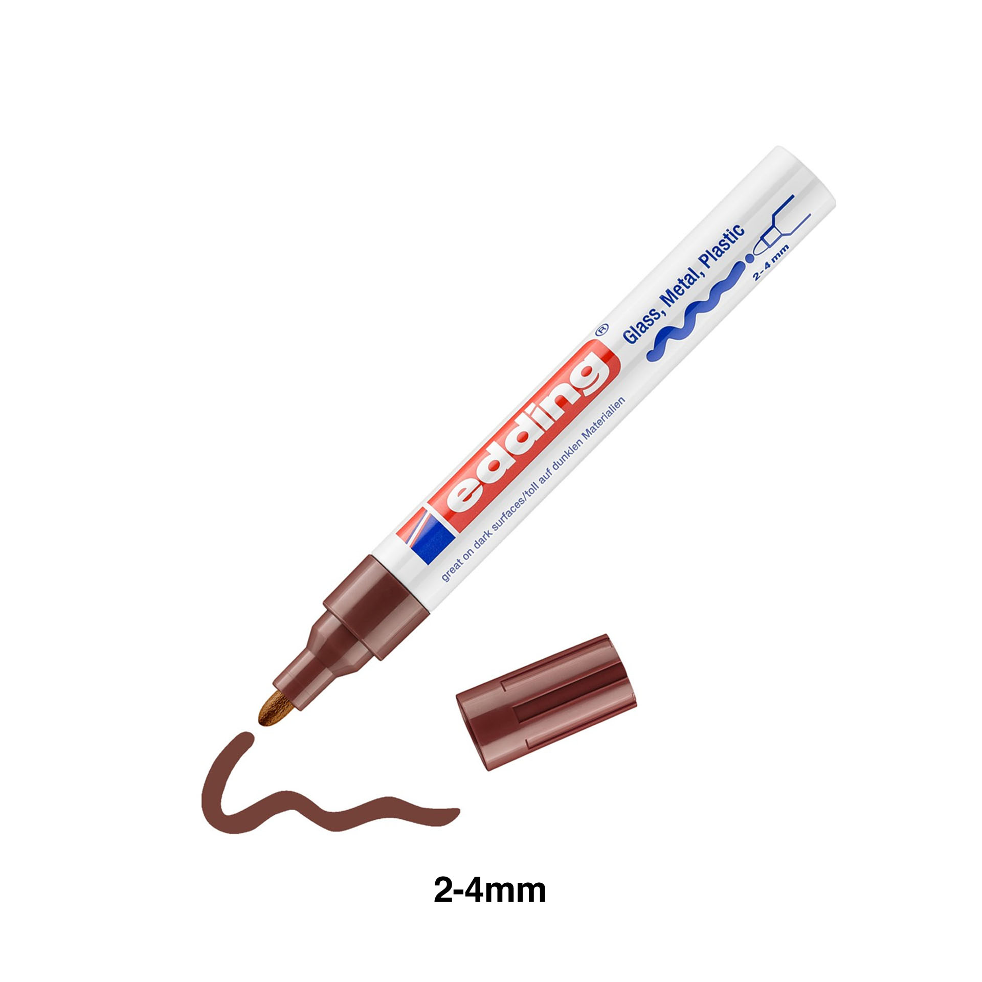 Marcador Tinta Opaca Edding 750