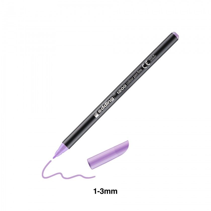 Marcador Fibra Edding 1200 Pastel 1-3mm Marcador Fibra Edding 1200 Pastel 1-3mm