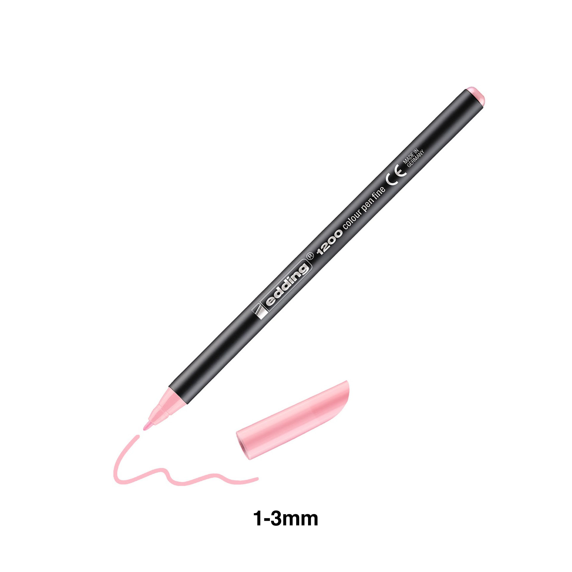 Marcador Fibra Edding 1200 Pastel 1-3mm