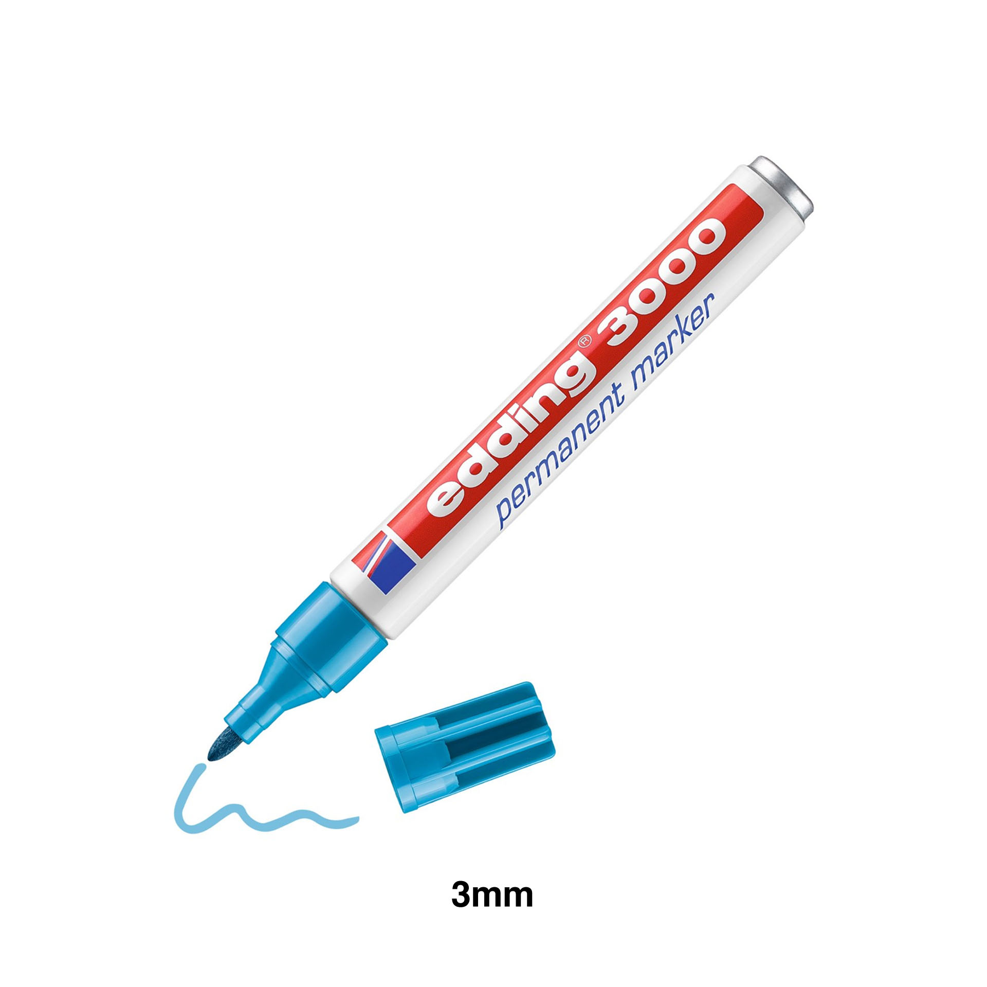 Marcador Permanente Edding 3000 3mm