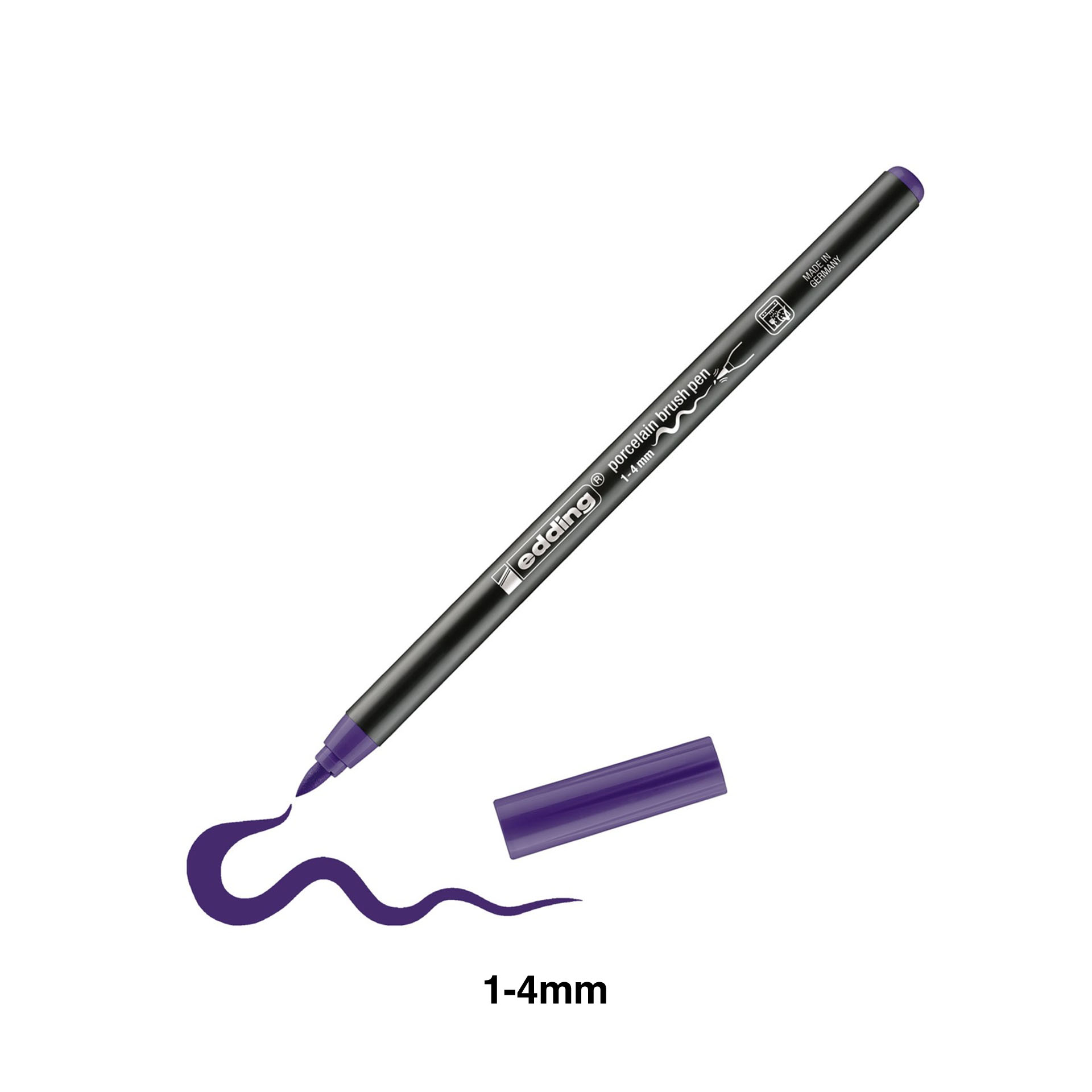 Marcador Pincel Porcelana Edding 4200