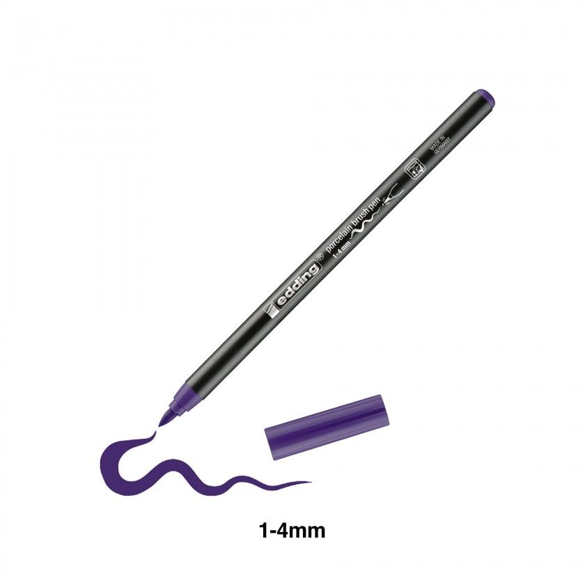 Marcador Pincel Porcelana Edding 4200 Marcador Pincel Porcelana Edding 4200