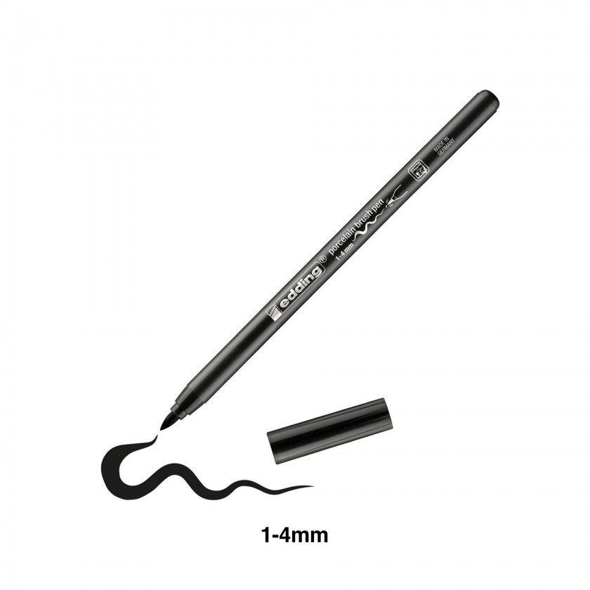 Marcador Pincel Porcelana Edding 4200 Marcador Pincel Porcelana Edding 4200