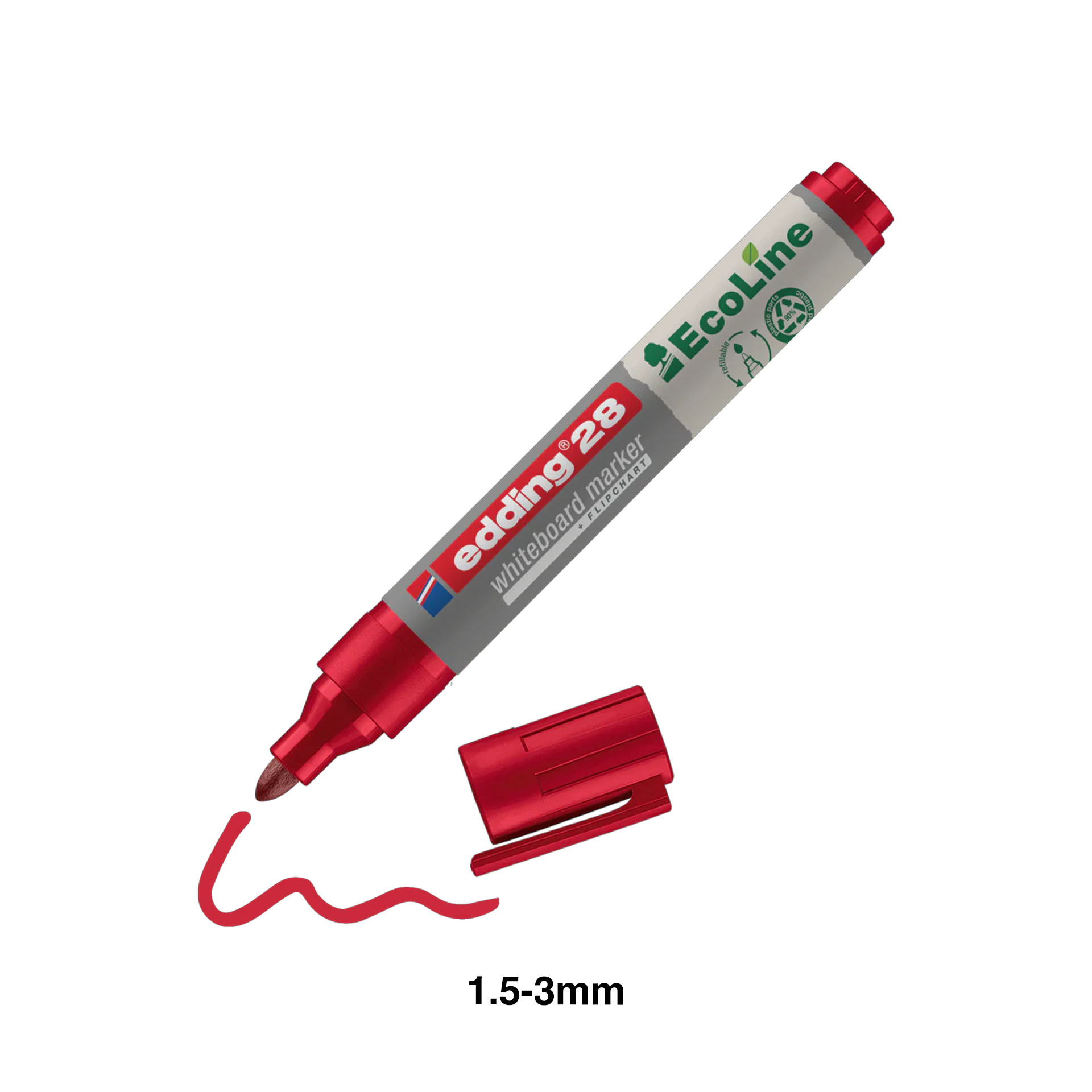 Marcador Quadro Branco Edding Ecoline 28/10