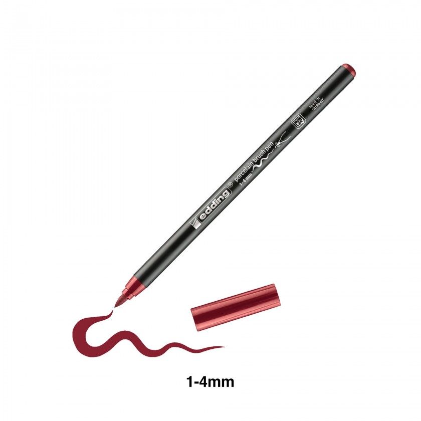 Marcador Pincel Porcelana Edding 4200 Marcador Pincel Porcelana Edding 4200