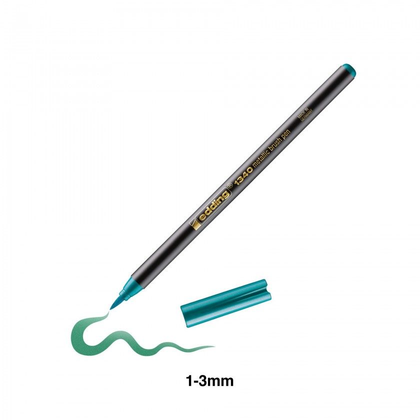 Marcador Pincel Edding 1340/10 Metálico 1-3mm Marcador Pincel Edding 1340/10 Metálico 1-3mm