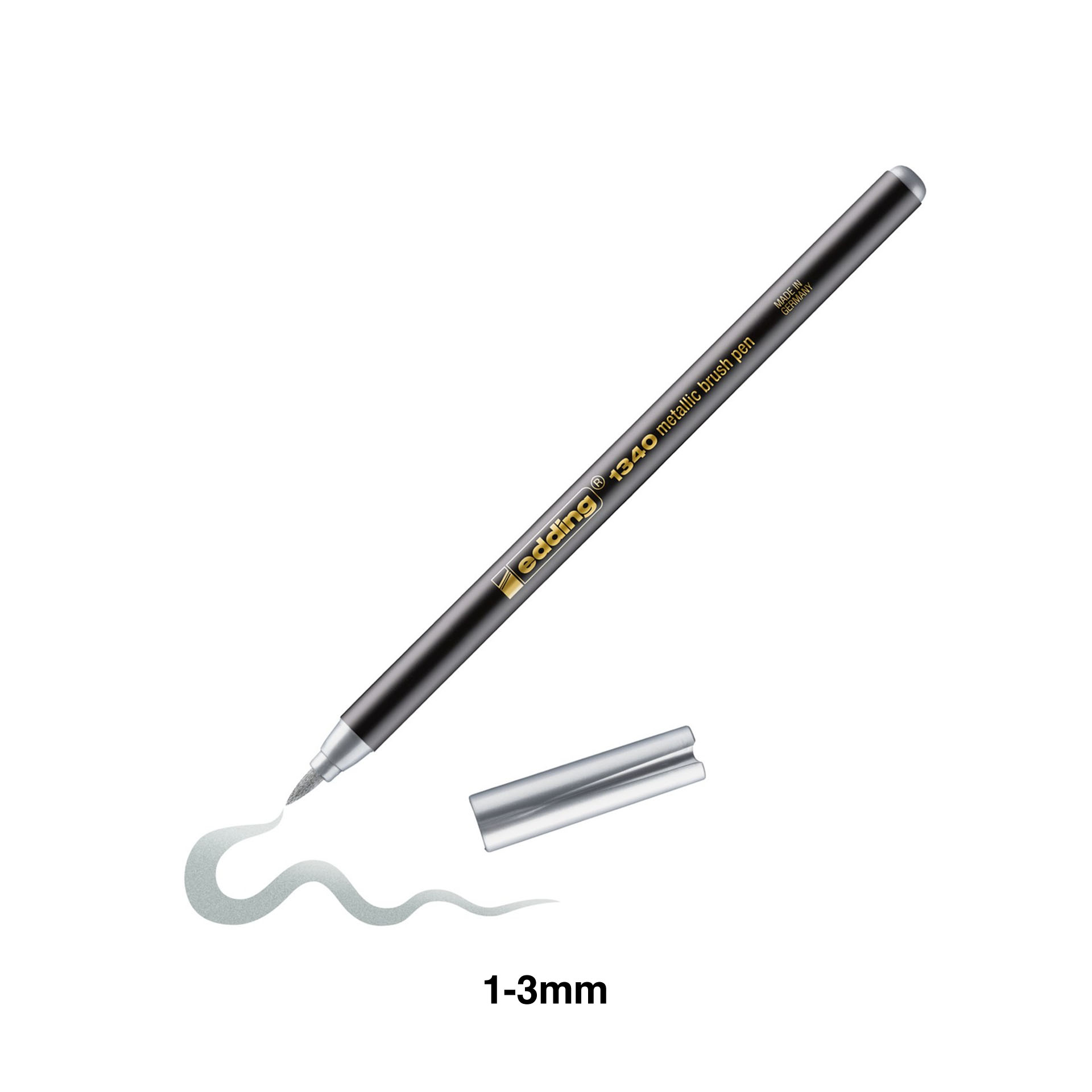 Marcador Pincel Edding 1340/10 Metálico 1-3mm