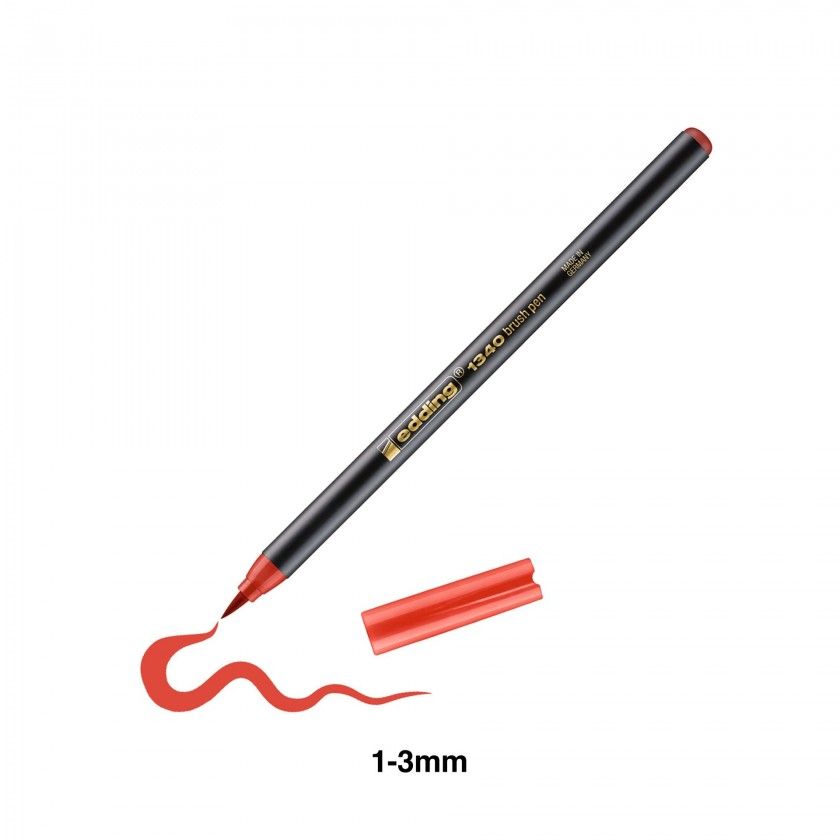 Marcador Pincel Edding 1340/10 1-3mm Marcador Pincel Edding 1340/10 1-3mm