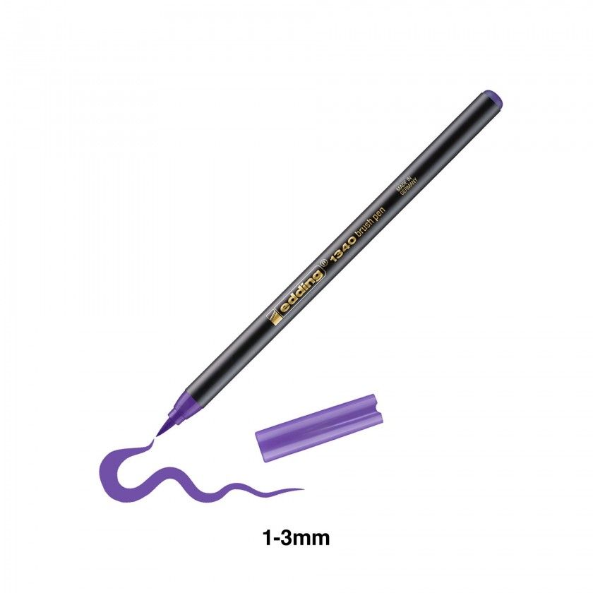Marcador Pincel Edding 1340/10 1-3mm Marcador Pincel Edding 1340/10 1-3mm