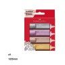 Marcador Sublinhador Textliner Metal Pack 4 Marcador Sublinhador Textliner Metal Pack 4