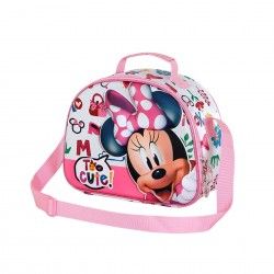 Lancheira 3D Minnie 25.5X20X10cm
