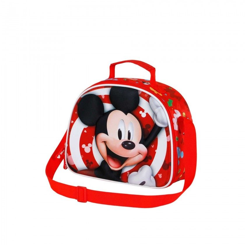 Lancheira 3D Mickey 25.5X20X10cm