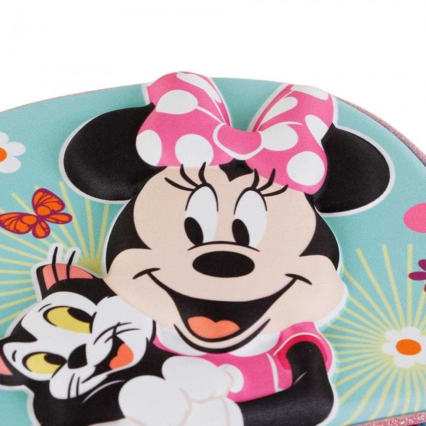 Lancheira 3D Minnie 25.5X20X10cm