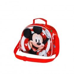 Lancheira 3D Mickey 25.5X20X10cm